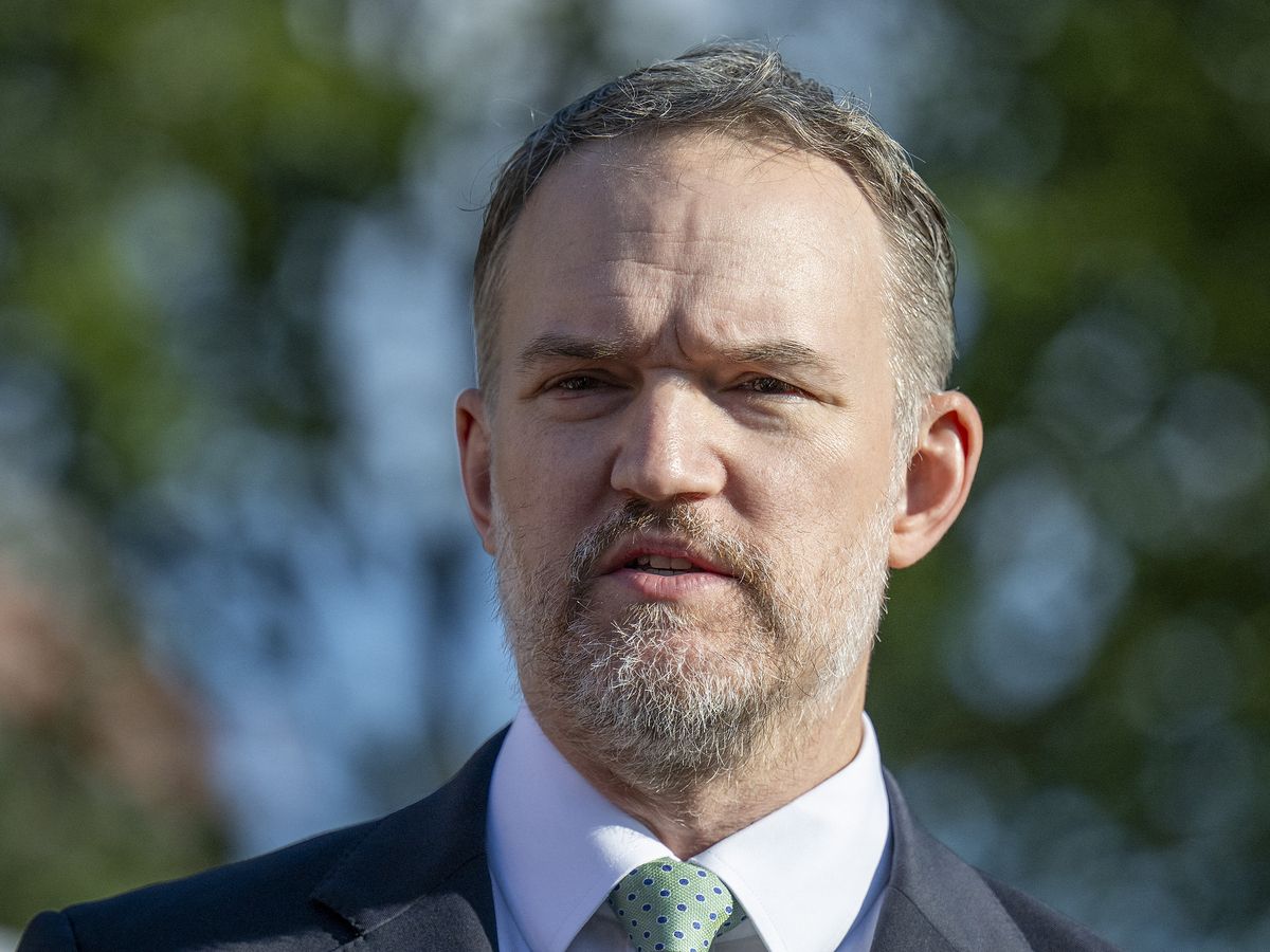 US Trade Representative Jamieson Greer speaks to the press outside the West Wing of the White House in Washington, DC, on August 24, 2026.