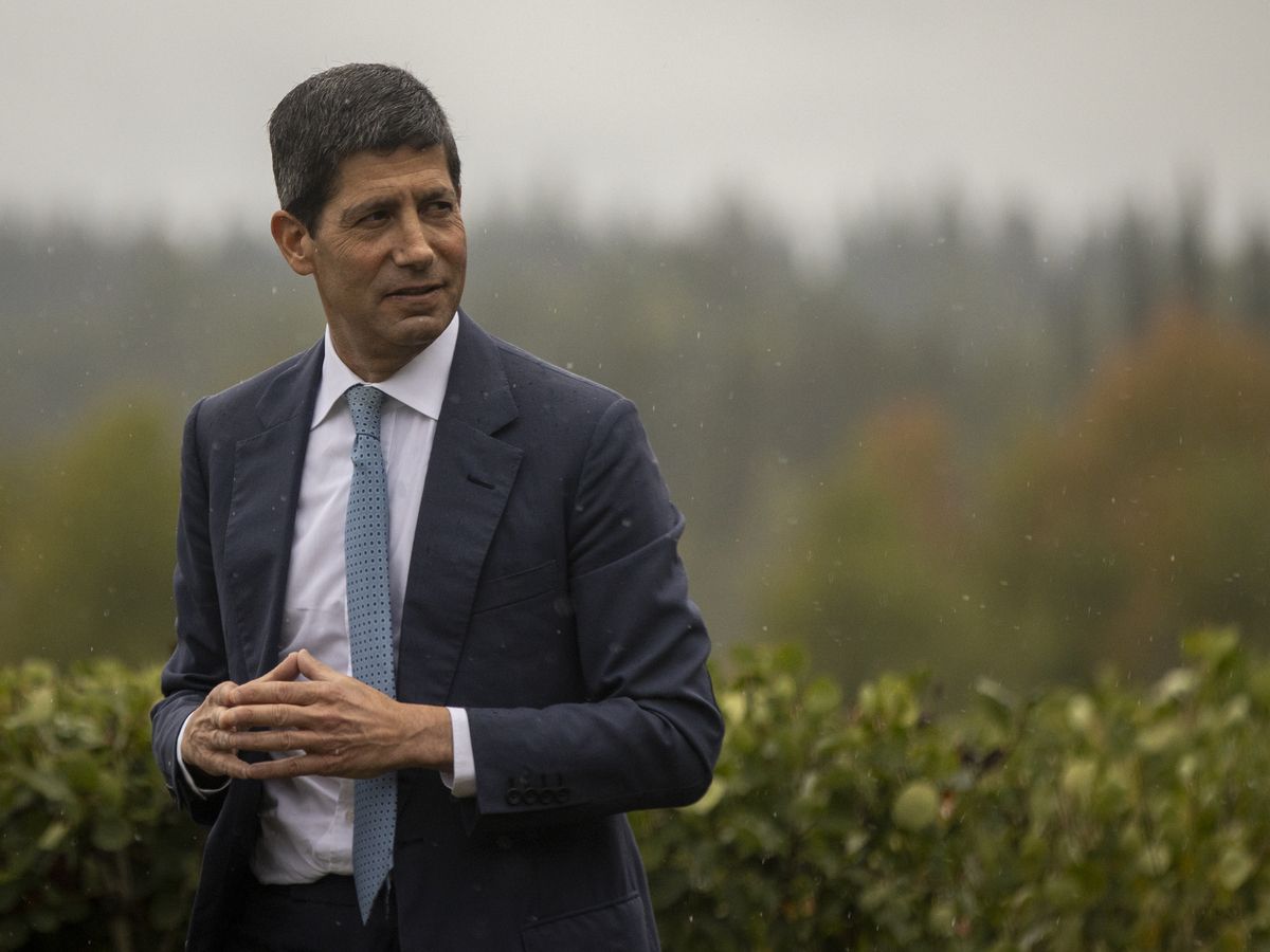 U.S. Federal Reserve Chairman Kevin Warsh at the Jackson Hole Economic Symposium August 28, 2026 in Jackson Hole, Wyoming.