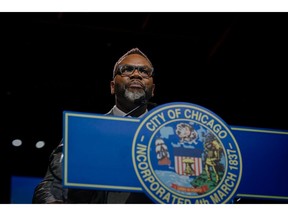 Chicago mayor Brandon Johnson