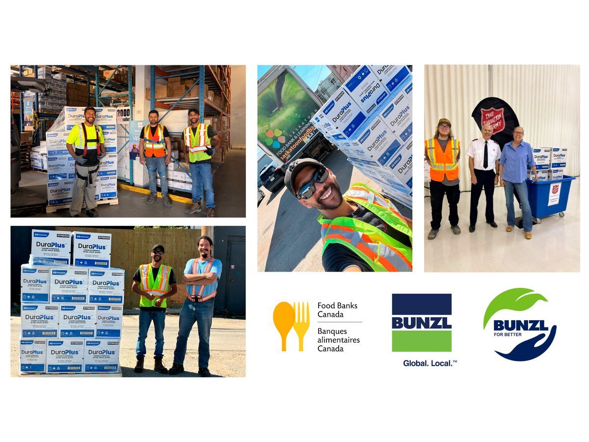 Bunzl Canada Sets New Record for National Toilet Paper Day Giving