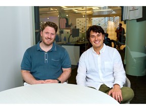 Rundoo Co-Founders Nick Hershey (right) and Andrew Beckman (left).