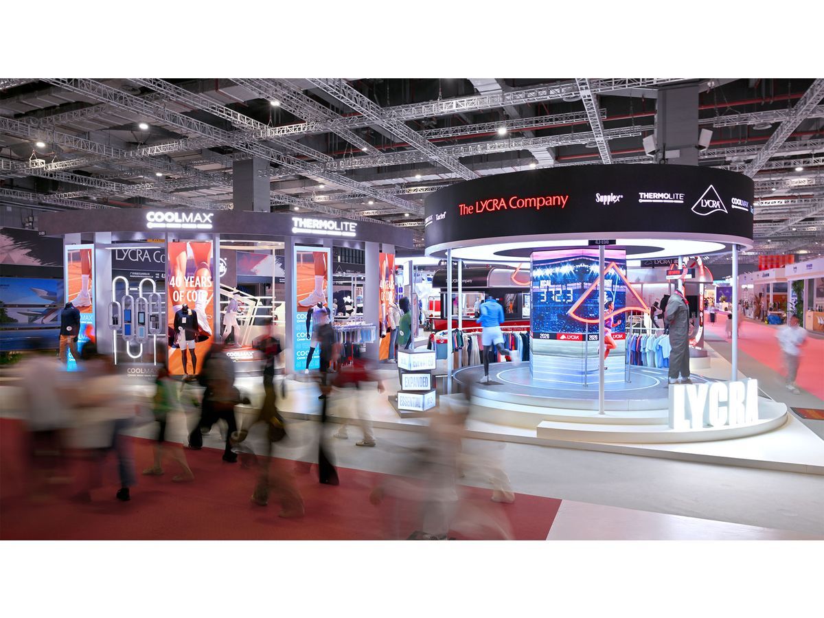 The LYCRA Company expands its co-creation vision through an immersive Lifestyle District at Intertextile Shanghai.