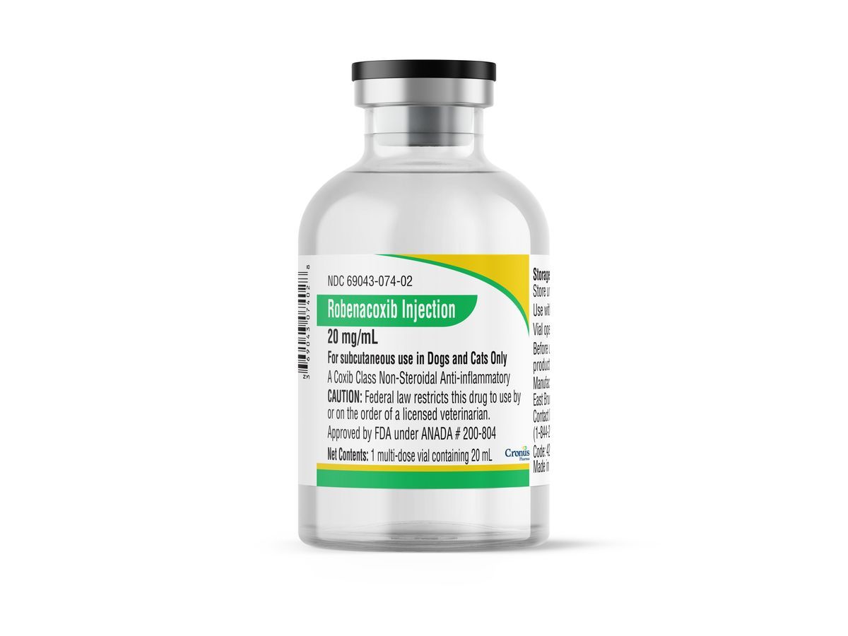 Cronus Pharma Launches First FDA-Approved Bioequivalent Robenacoxib Injection for Veterinary Use