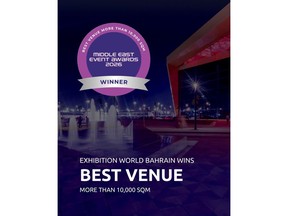 Middle East Event Awards Poster