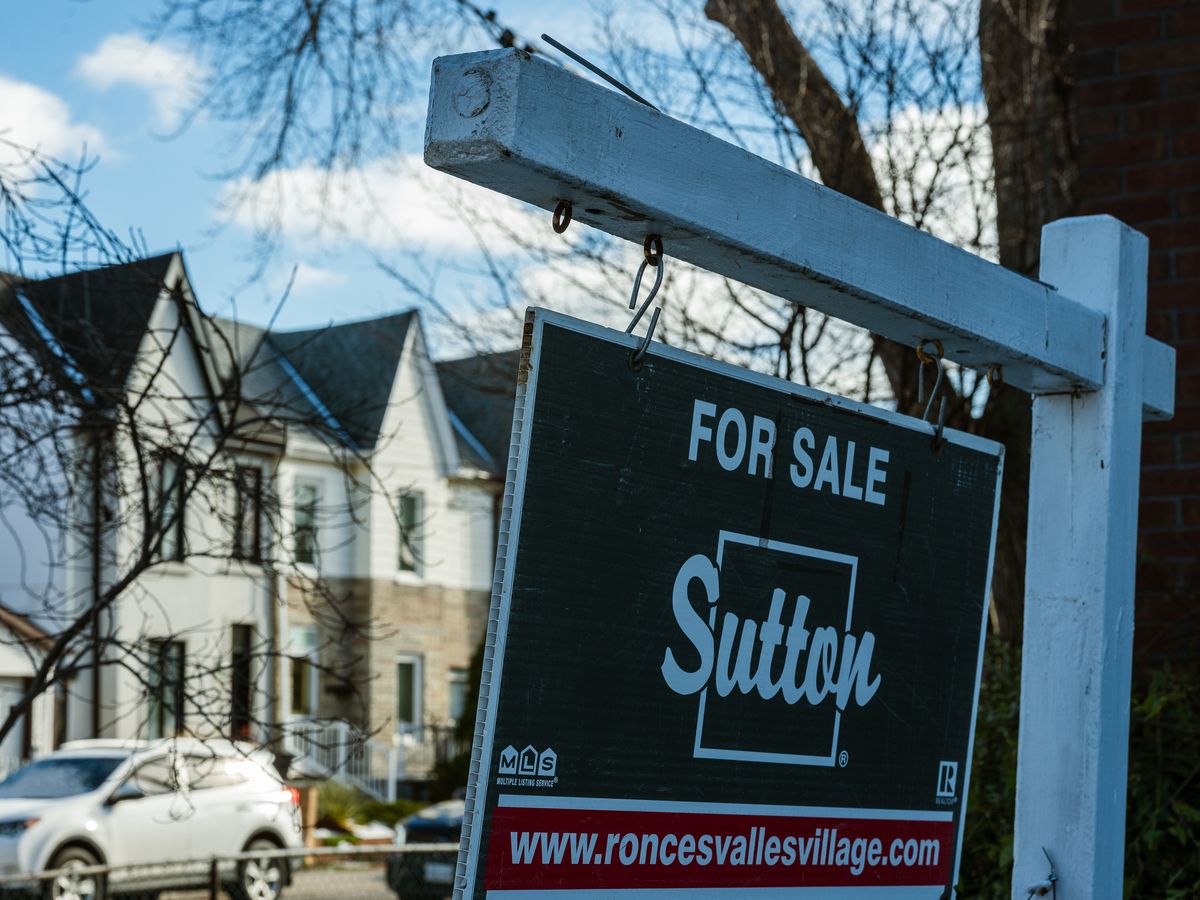 A home for sale in Toronto.