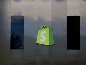 Shopify Inc. shares soared 28 per cent this week.