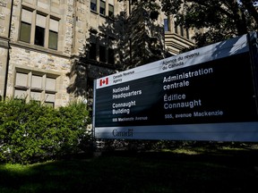 The national headquarters of the Canada Revenue Agency.