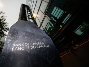 The Bank of Canada building in Ottawa.