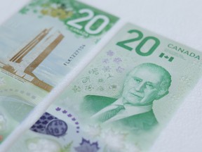 New $20 bill featuring King Charles III, in Ottawa September 3, 2026.