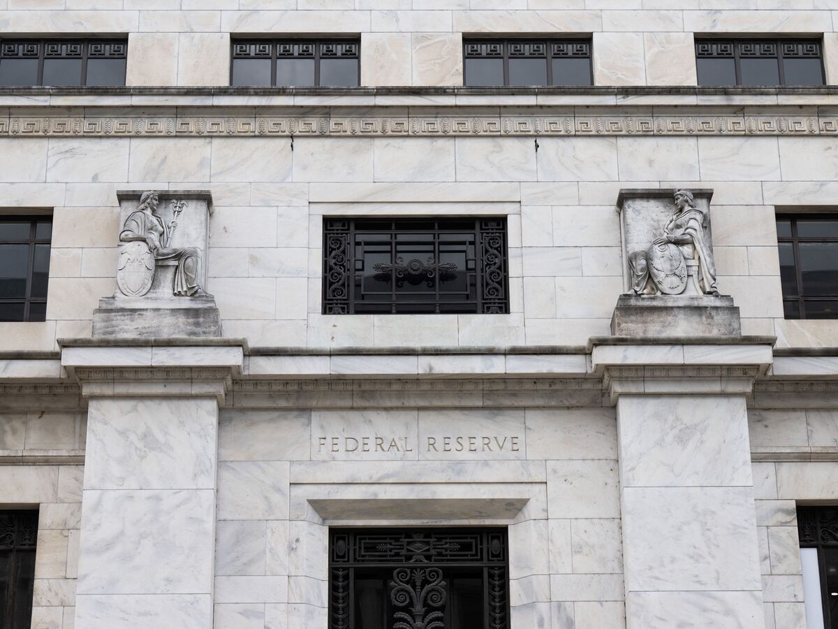 The U.S. Federal Reserve Building in Washington, DC, May 3, 2023.