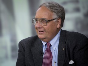 Howard Buffett, president of Buffett Farms Inc., speaks during an interview in New York, U.S., on Oct. 22, 2013.