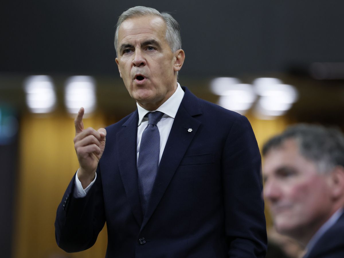 Prime Minister Mark Carney speaks during Question Period in the House of Commons on Parliament Hill in Ottawa Sept. 21, 2026.