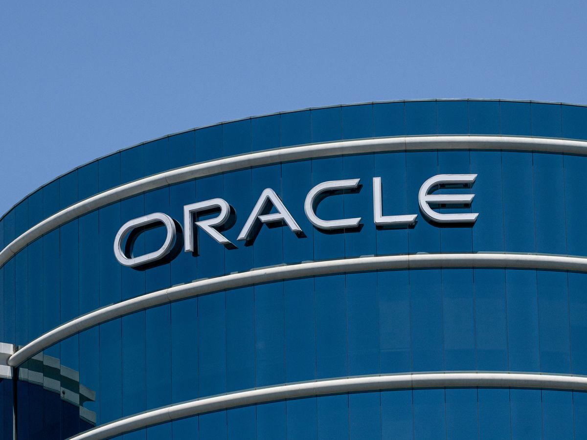 The Oracle offices in Redwood City, California, US, on Monday, June 2, 2025.