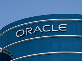 The Oracle offices in Redwood City, California, US, on Monday, June 2, 2025.