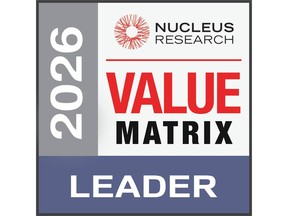 Elemica named a Leader in the 2026 Nucleus Research Control Tower Technology Value Matrix