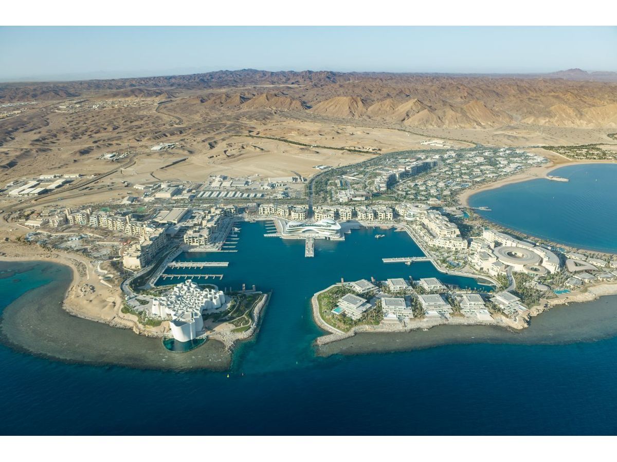 AMAALA Yacht Club, the new luxury yachting destination on Saudi Arabia's Red Sea coast.