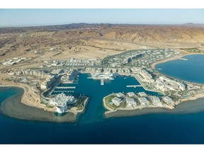 AMAALA Yacht Club, the new luxury yachting destination on Saudi Arabia's Red Sea coast.