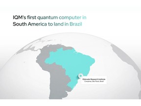 IQM to deliver its first quantum computer in South America to Brazil's Eldorado Research Institute