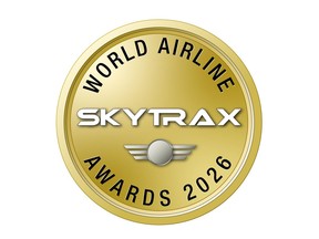 Porter Named Skytrax's Best Regional Airline in North America for Third Consecutive Year