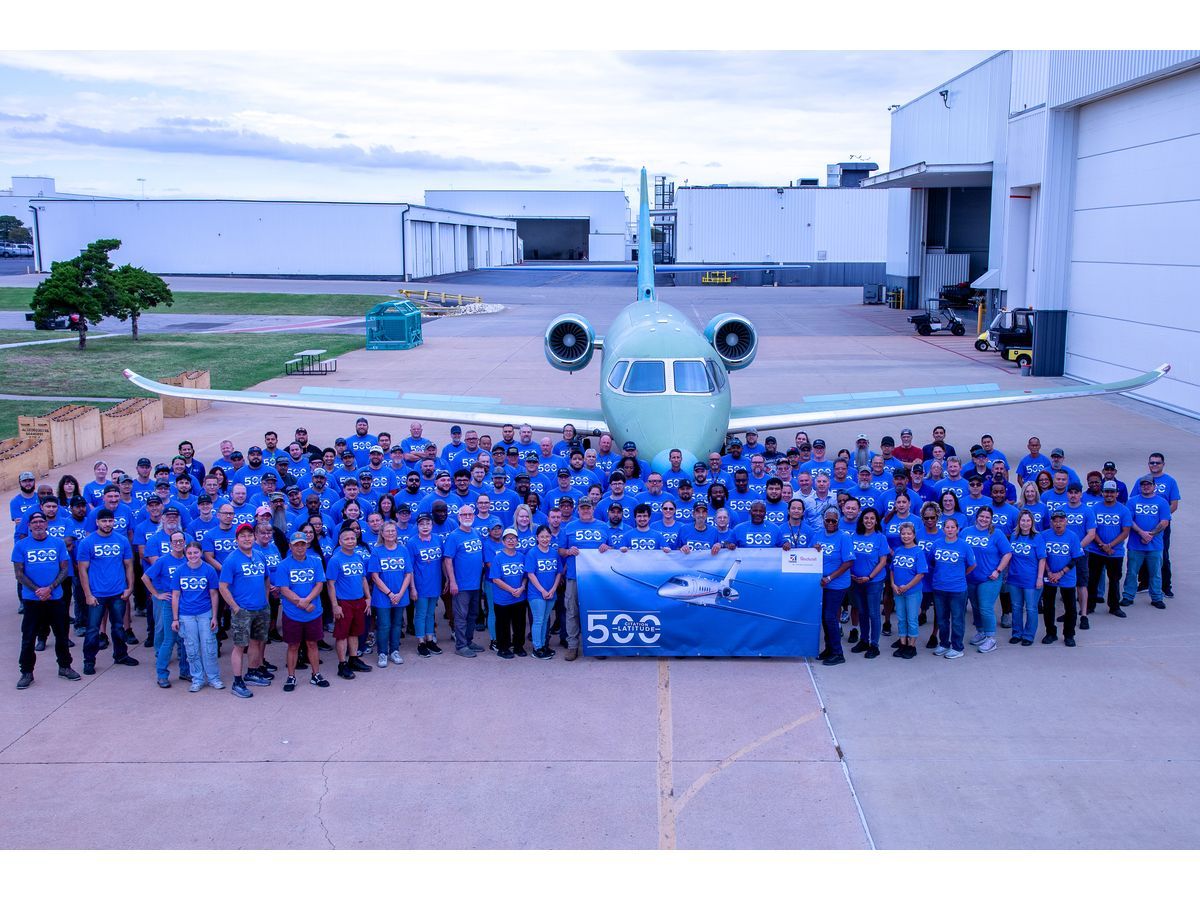 Textron Aviation Marks 500th Cessna Citation Latitude Rollout