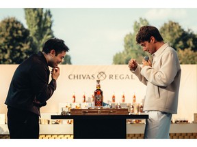 Charles Leclerc took on Chess Grandmaster Hikaru Nakamura in a high-stakes head-to-head at the Chivas Regal Arena of Mastery