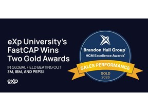Six-week agent training program recognized for sales performance and innovation after attracting more than 21,000 registrations.