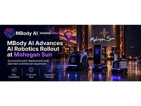 MBody AI Advances AI Robotics Rollout at Mohegan Sun