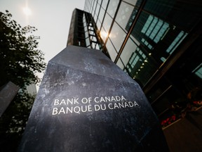 The Bank of Canada building in Ottawa.