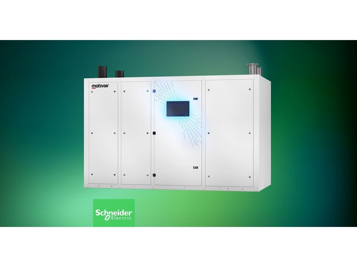 Schneider Electric launches new Motivair coolant distribution unit integrating liquid and air cooling for more flexible data center deployments