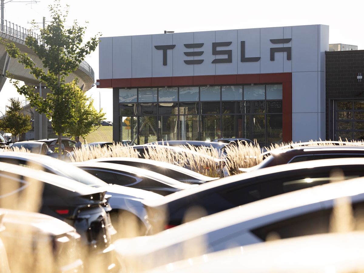 A Tesla dealership in Kirkland, on Friday, September 25, 2026.