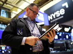 A trader works on the floor of the New York Stock Exchange (NYSE) at the opening bell, in New York City on Sept. 28, 2026.