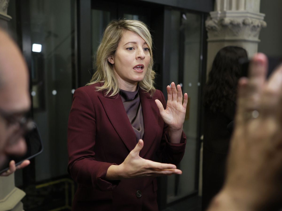 Minister of Industry Mélanie Joly arrives to a Liberal caucus meeting on Parliament Hill September 23, 2026.