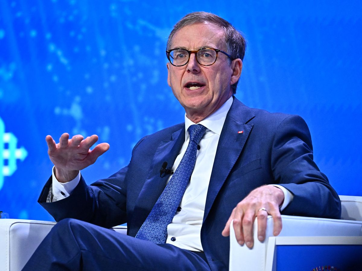 Bank of Canada Governor Tiff Macklem speaks during the AI and the Global Economy: From Risk to Opportunity panel at the Annual Meetings of the International Monetary Fund (IMF) and the World Bank Group (WBG) at the Queen Sirikit National Convention Center (QSNCC) in Bangkok on October 16, 2026.