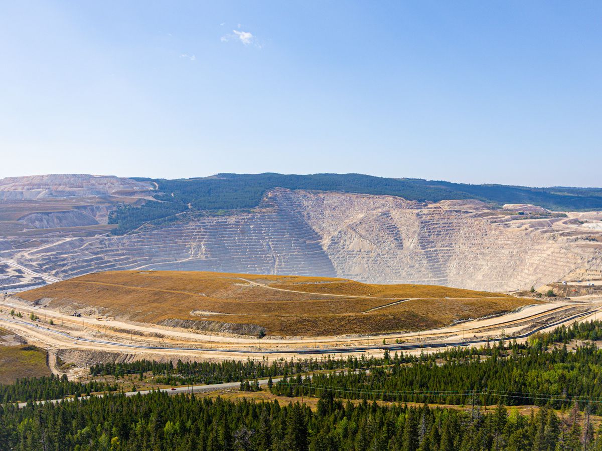 Highland Valley Copper Mine is an open-pit copper mine owned by Teck Resources Ltd. approximately 17 kilometres west of Logan Lake. It is currently being expanded to extend its life.