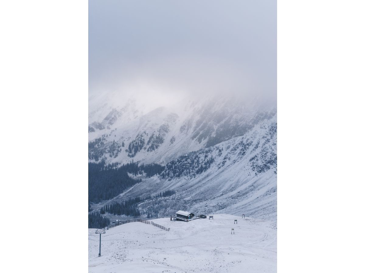 First Snow at Arapahoe Basin