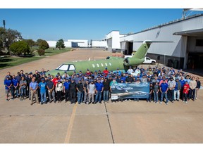 First Cessna Citation CJ4 Gen3 advances toward entry into service as first production unit rolls out of the factory.