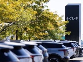 A car dealership in Quebec.