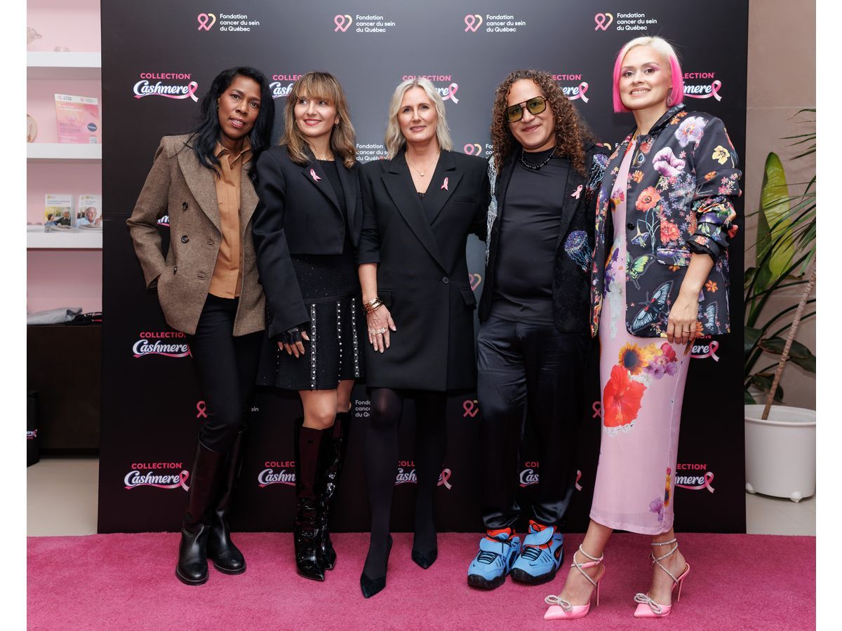 From left to right : Claudette Floyd, Antoinette Di Carlo, Susan Irving, Oscar Mendoza, Lolitta Dandoy