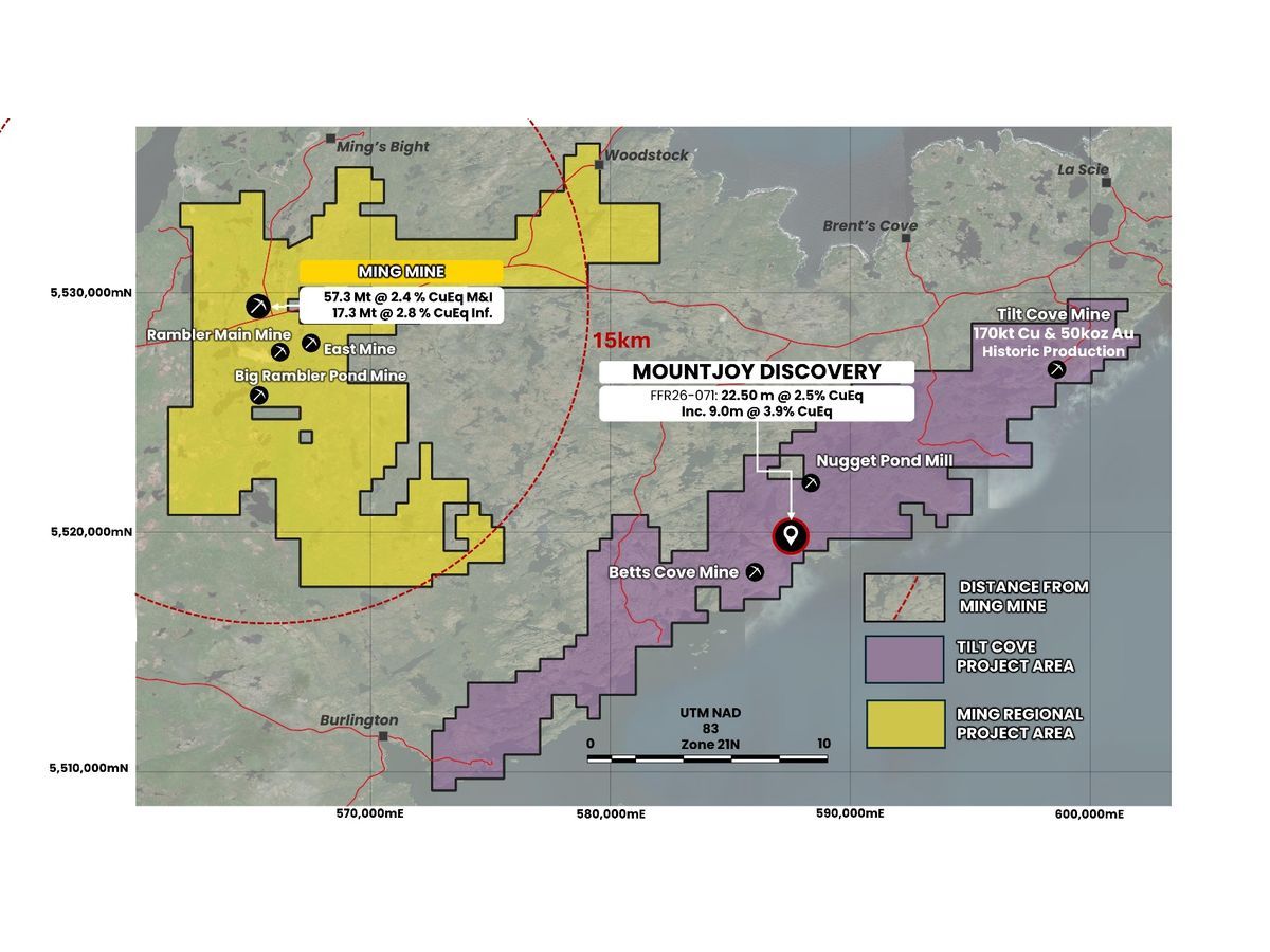 FireFly reports copper-gold discovery at Mount Joy in Canada