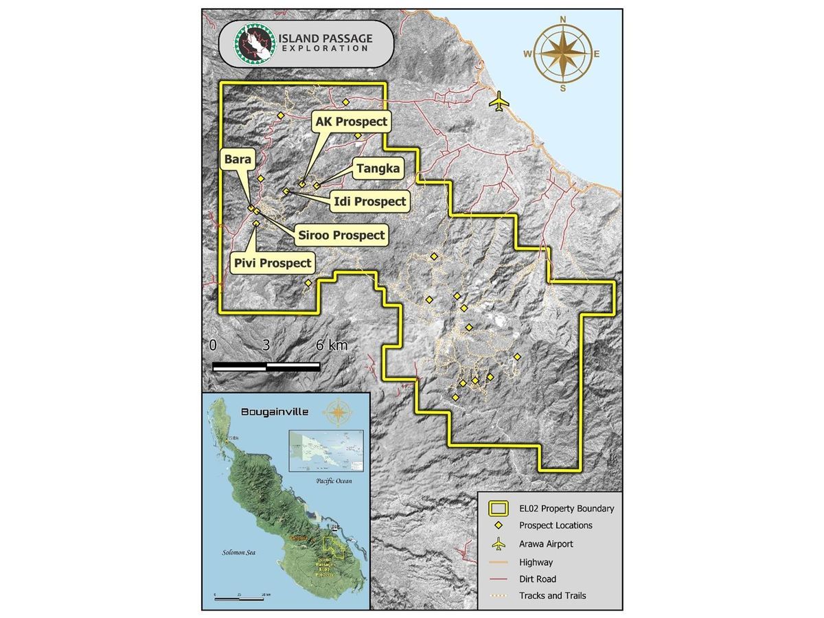 Trenching identifies copper-gold system at Bougainville exploration project