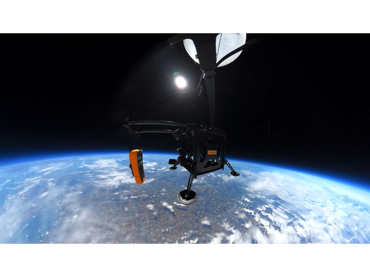 Near-space challenge demonstrates how Fluke's engineering expertise, leadership in safety standards
