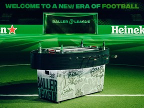 Heineken® turns baller league's biggest names into foosball figures to kick off new global partnership