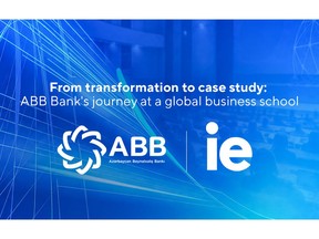 The case study highlights ABB Bank's strategic and digital transformation, Agile adoption, technological modernization, and AI-driven growth priorities.