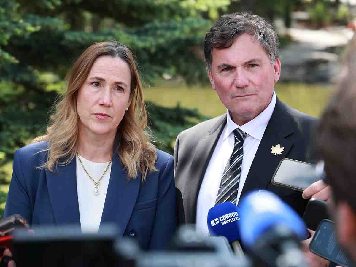 Kirsten Hillman and Dominic LeBlanc