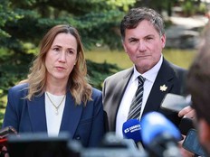 Kirsten Hillman and Dominic LeBlanc