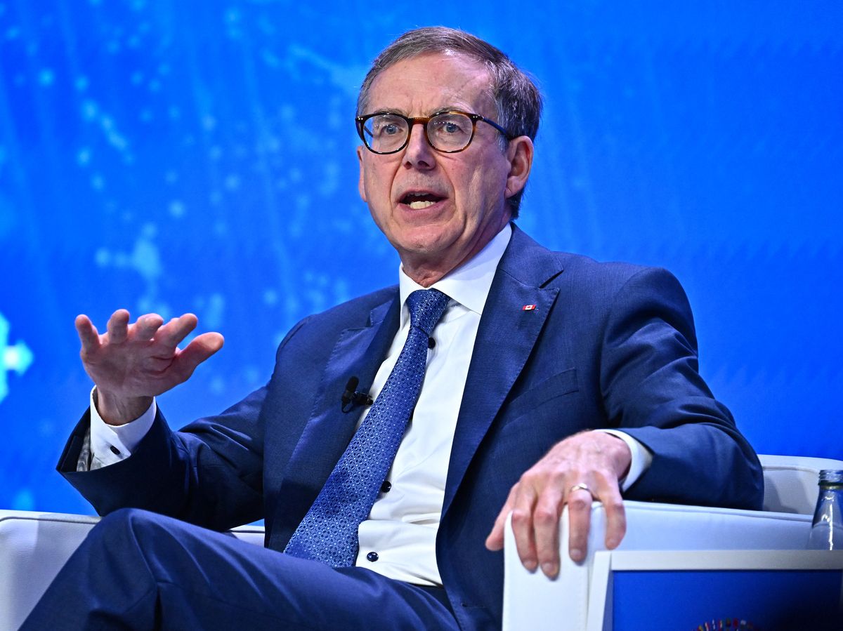 Bank of Canada governor Tiff Macklem speaks during the AI and the Global Economy: From Risk to Opportunity panel at the Annual Meetings of the International Monetary Fund and the World Bank Group at the Queen Sirikit National Convention Center in Bangkok on Oct. 16, 2026.