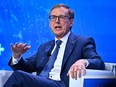 Bank of Canada governor Tiff Macklem speaks during the AI and the Global Economy: From Risk to Opportunity panel at the Annual Meetings of the International Monetary Fund and the World Bank Group at the Queen Sirikit National Convention Center in Bangkok on Oct. 16, 2026.