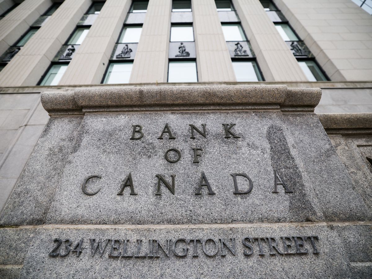 Bank of Canada building in Ottawa.