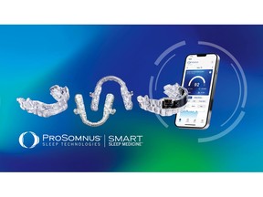ProSomnus Smart Sleep Medicine™ combines custom precision oral appliance therapy, embedded RPMO₂ monitoring technology, and digital health connectivity to support personalized, data-driven management of obstructive sleep apnea.