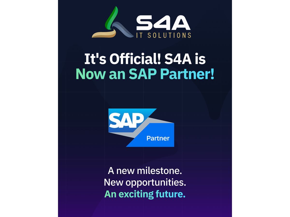 S4A IT Solutions is pleased to announce its acceptance into the SAP PartnerEdge program.